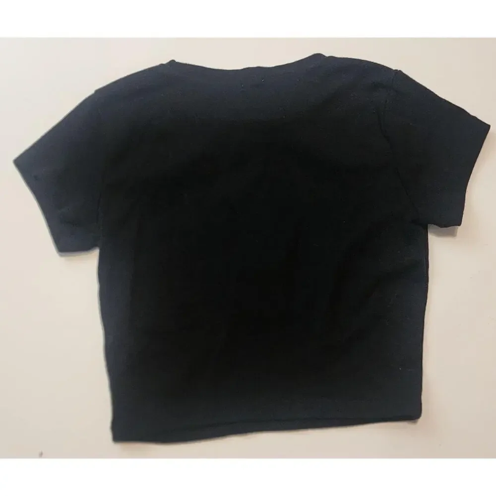 Garage Baby Tee/Crop Top XS, Hot Mess Devil - Picture 2 of 7